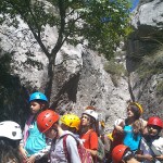 barranquismo con escolares, excursiones escolares
